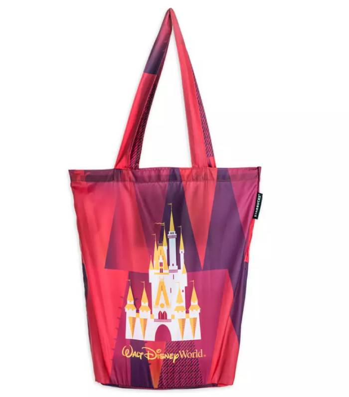 Disney Starbucks Cups and Tumblers - Walt Disney World Castle Starbucks Tote Bag