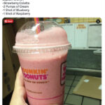 dunkin secret menu drinks - captain crunch coolatta