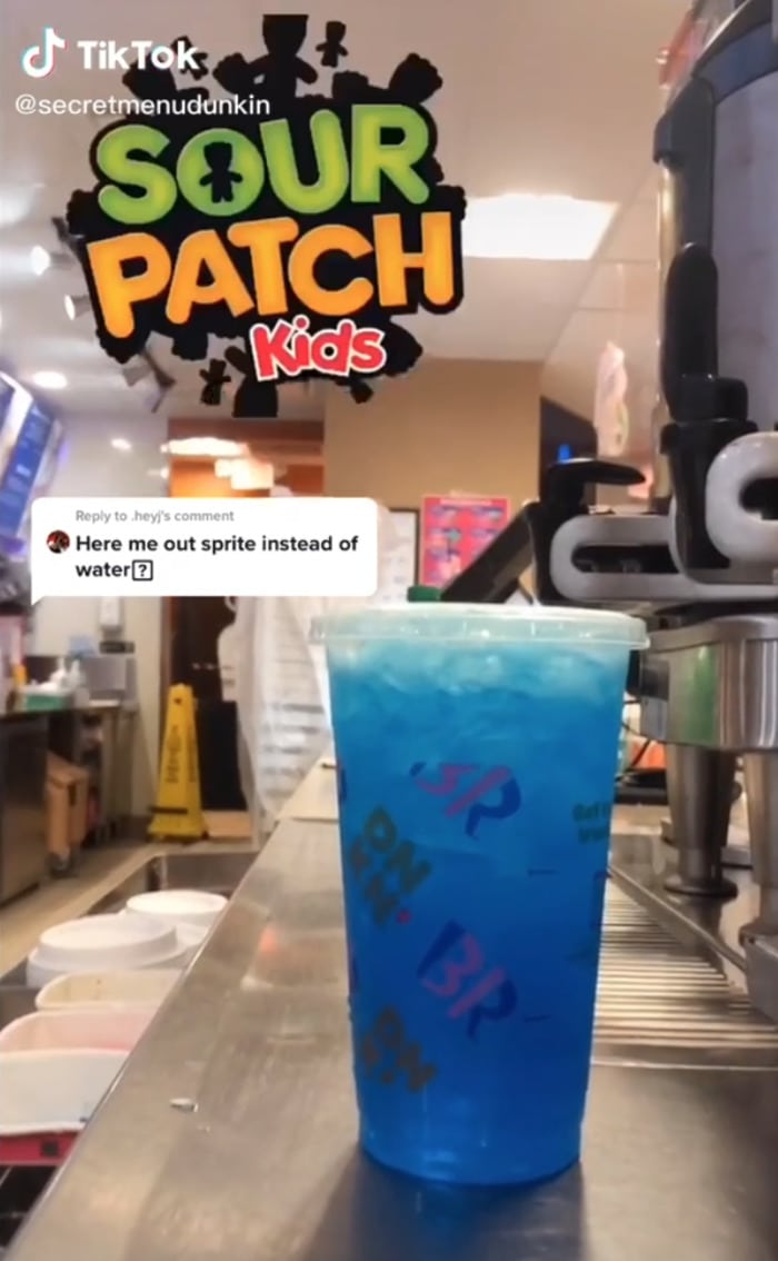 dunkin secret menu drinks - Sour Patch Kids Drink