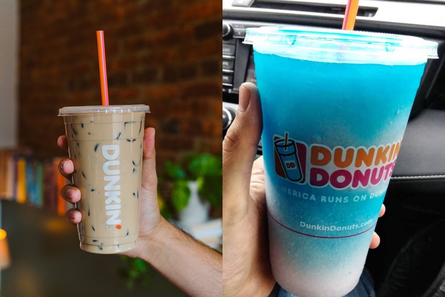 My Dunkin likes me , I feel like this is alot of cold foam for a medium . :  r/DunkinDonuts