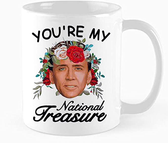 Funny Coffee Mugs - nicolas cage national treasure