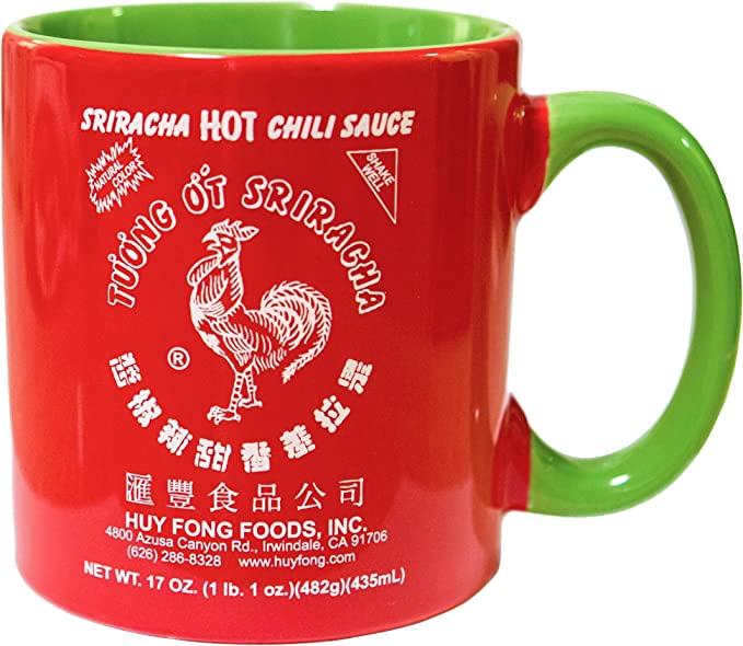 Funny Coffee Mugs - sriracha mug