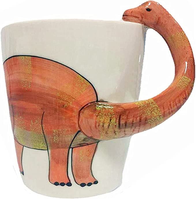 Funny Coffee Mugs - 3D dinosaur