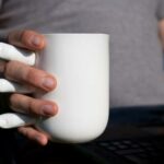 Funny Coffee Mugs - holding hand coffee mug