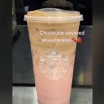 pink drink starbucks secret menu - chocolate covered strawberry