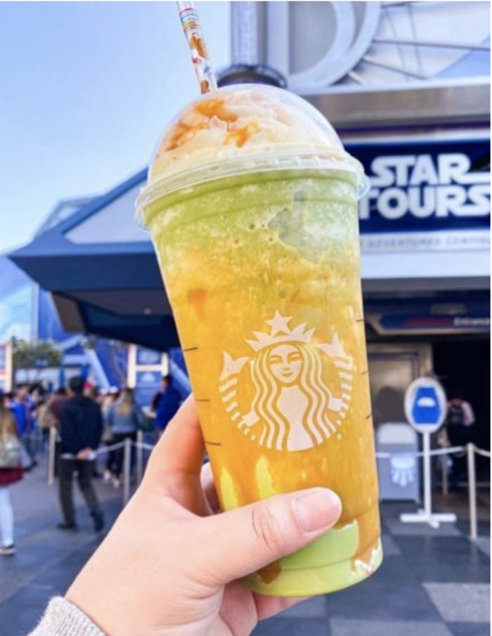 Starbucks Star Wars Secret Menu Drinks - Baby Yoda Frappuccino