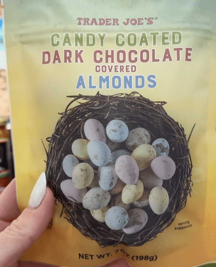 Trader Joe's April 2023 - Candy Coated Dark Chocolate Covered Almonds