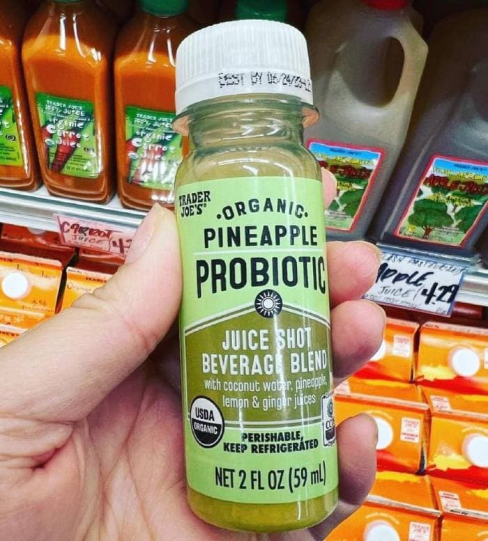 Trader Joe's April 2023 - pineapple probiotic