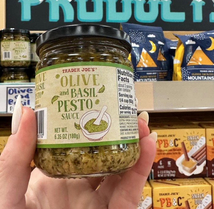 Trader Joe's April 2023 - Olive and Basil Pesto