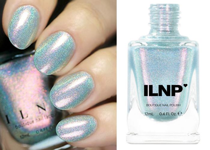Summer Nail Colors 2023 - ILNP Holographic Shimmer Nail Polish in Summer Lovin'