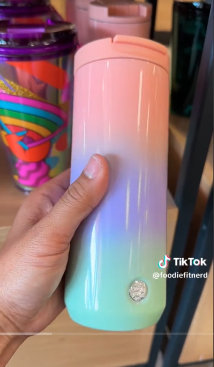 Tim Singleton x Starbucks Pride Cups - Stainless Steel Tumbler Gradient 12 oz.