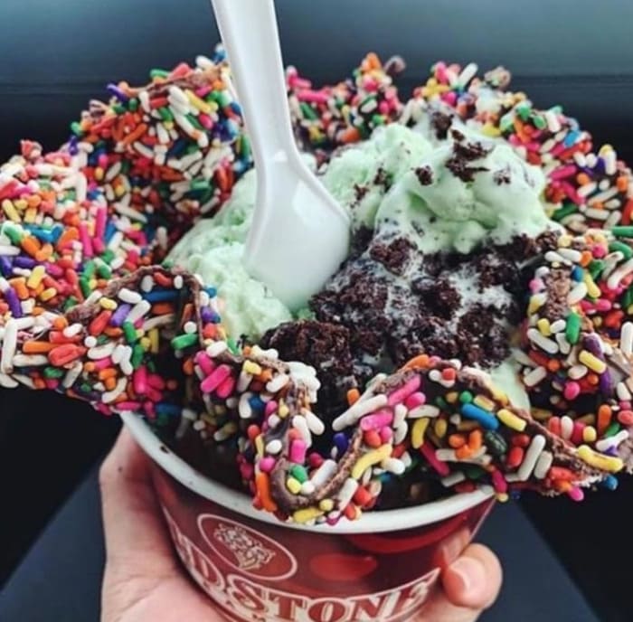 cold stone flavors ranked - mint