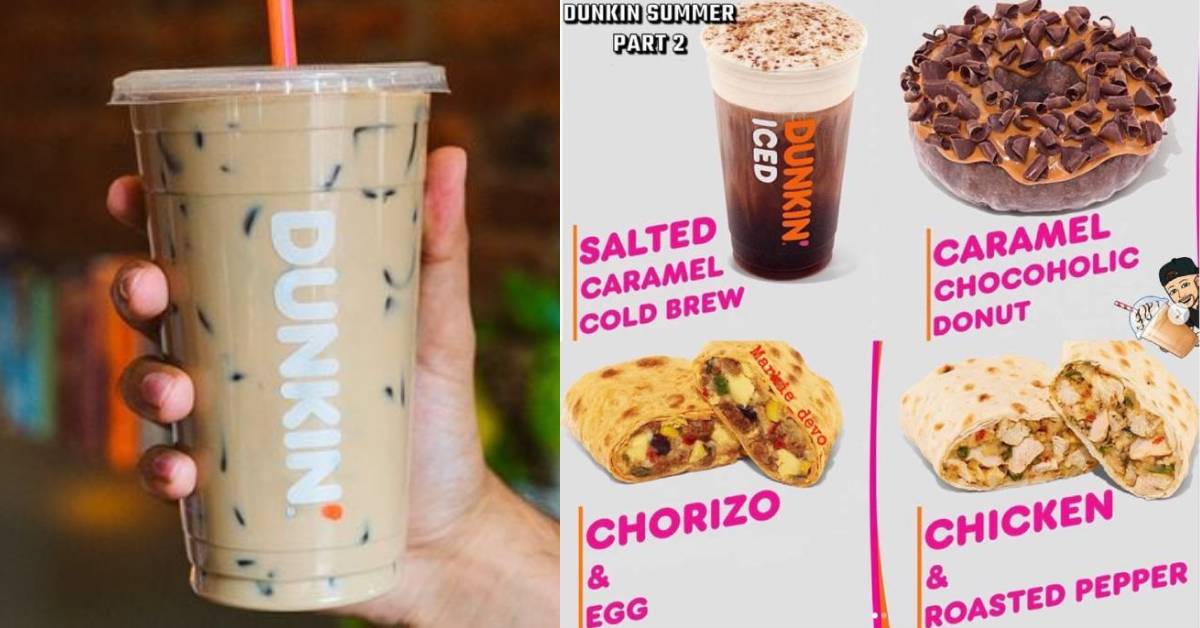 dunkin late summer menu 2023