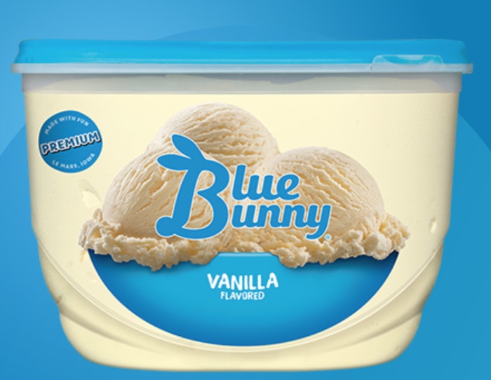 ice cream brands ranked - blue bunny