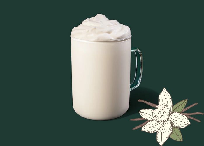 low caffeine starbucks drinks - Vanilla Créme 