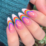 summer nail designs 2023 - pride month