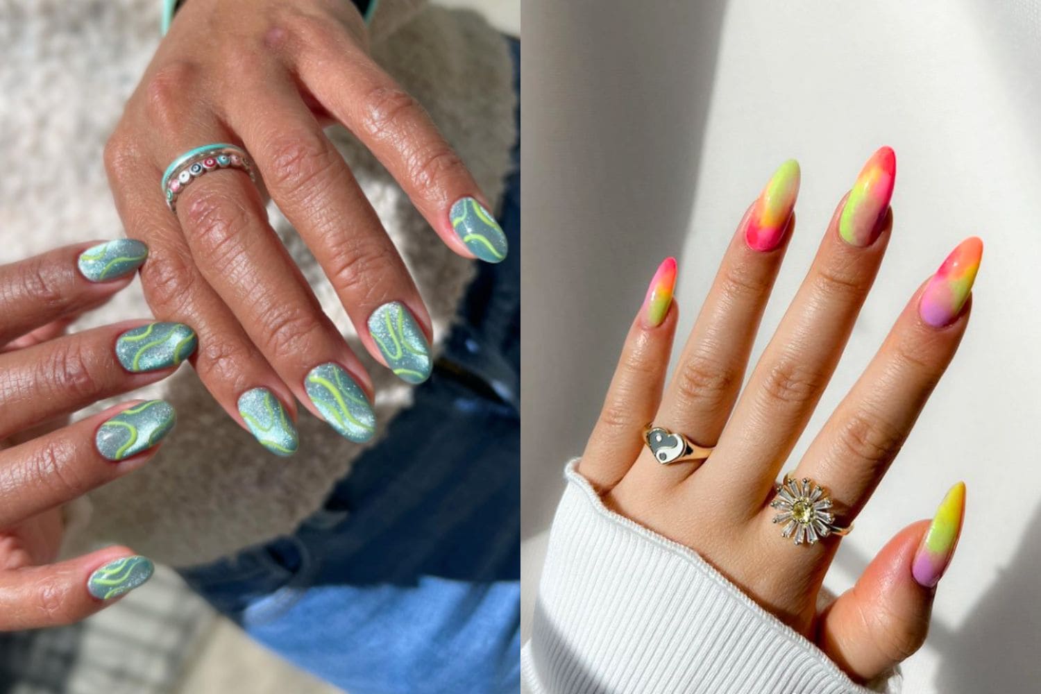 6. "Ombre nail colors for spring" - wide 5