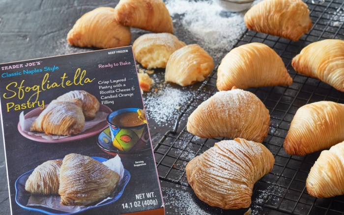 trader joe's products may 2023 - Sfogliatella Pastry