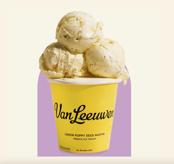 van leeuwen flavors ranked - lemon poppyseed