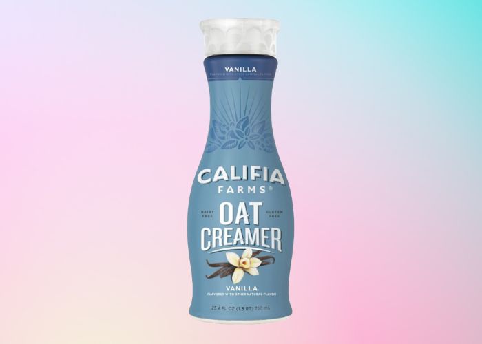 vegan coffee creamers - Califia Farms Vanilla Oat Creamer