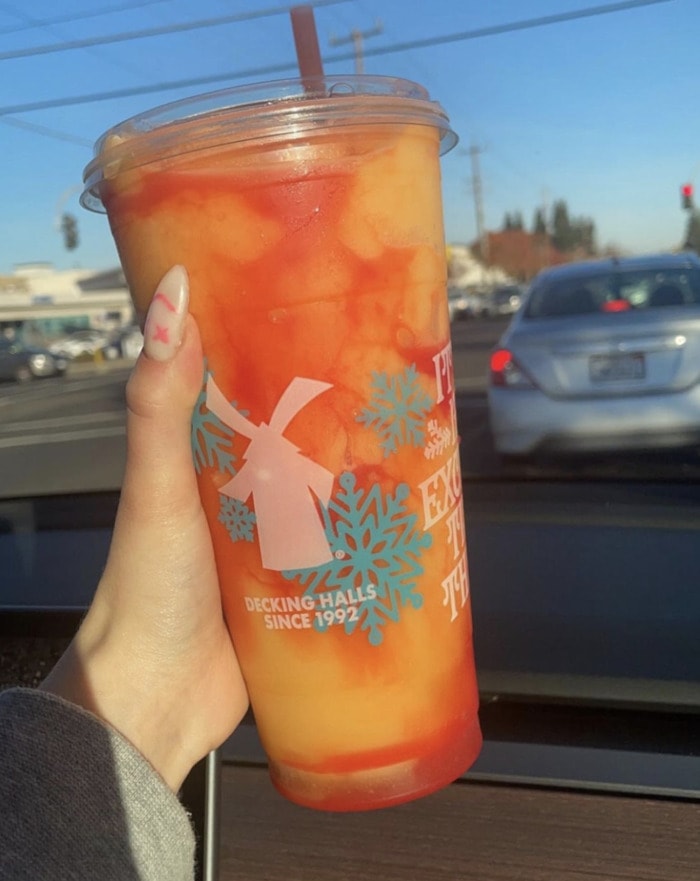 Dutch Bros Rebel Secret Menu - Orange Pomegranate