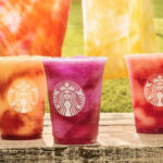 Starbucks Frozen Lemonade Refreshers Review - three drinks