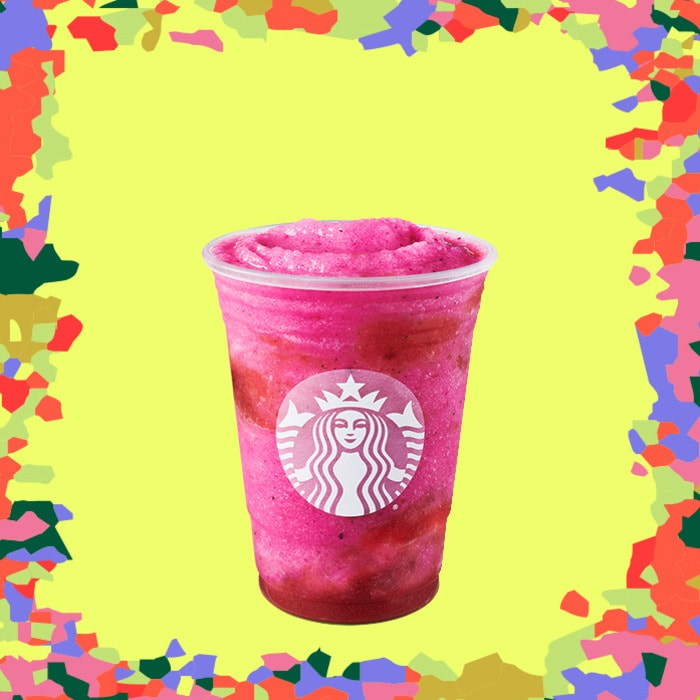 Starbucks Frozen Lemonade Refreshers Review - Mango Dragonfruit