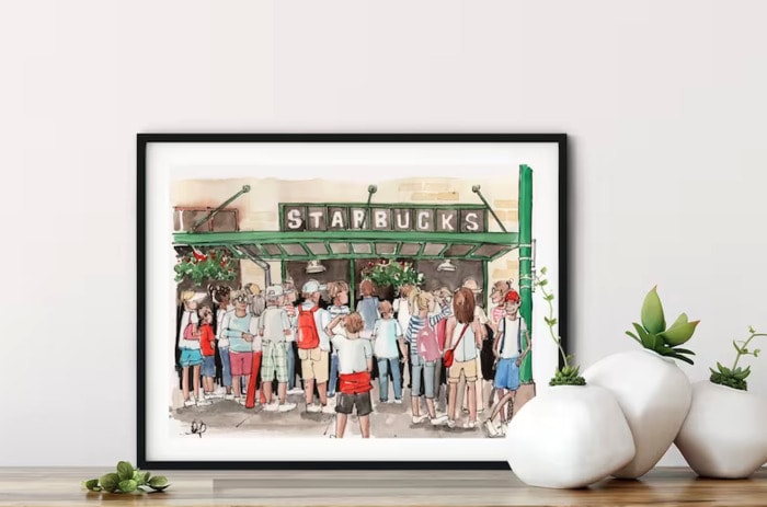 Starbucks Gifts - Original Starbucks print