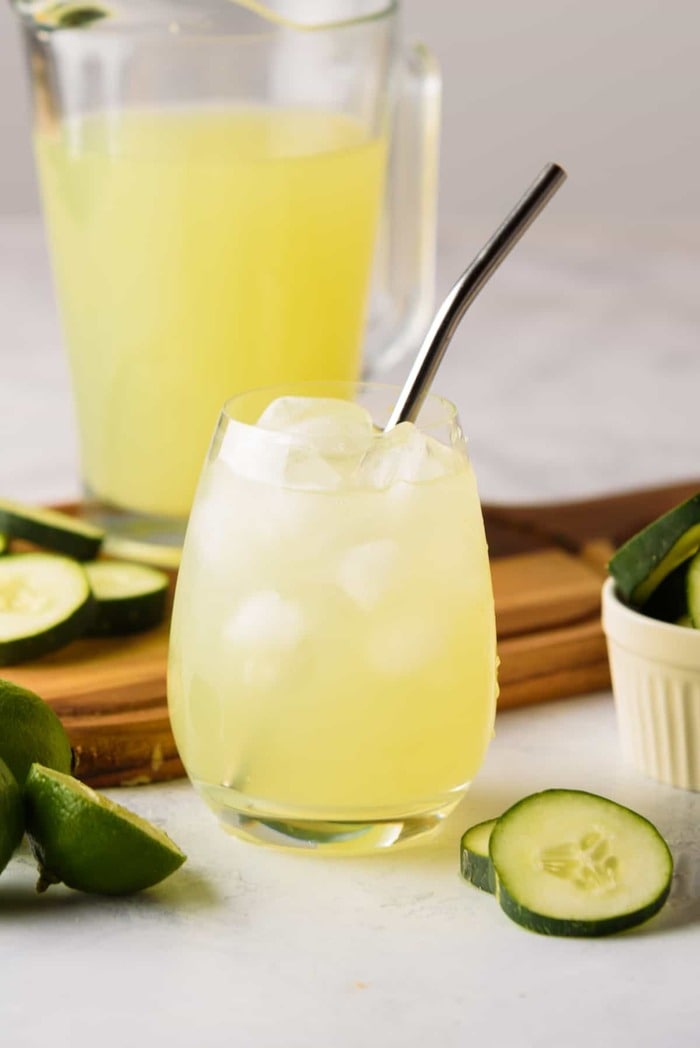 agua fresca - cucumber