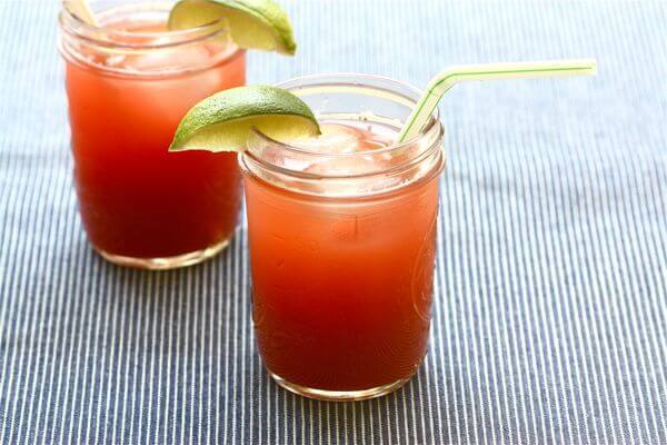 agua fresca - strawberry cucumber