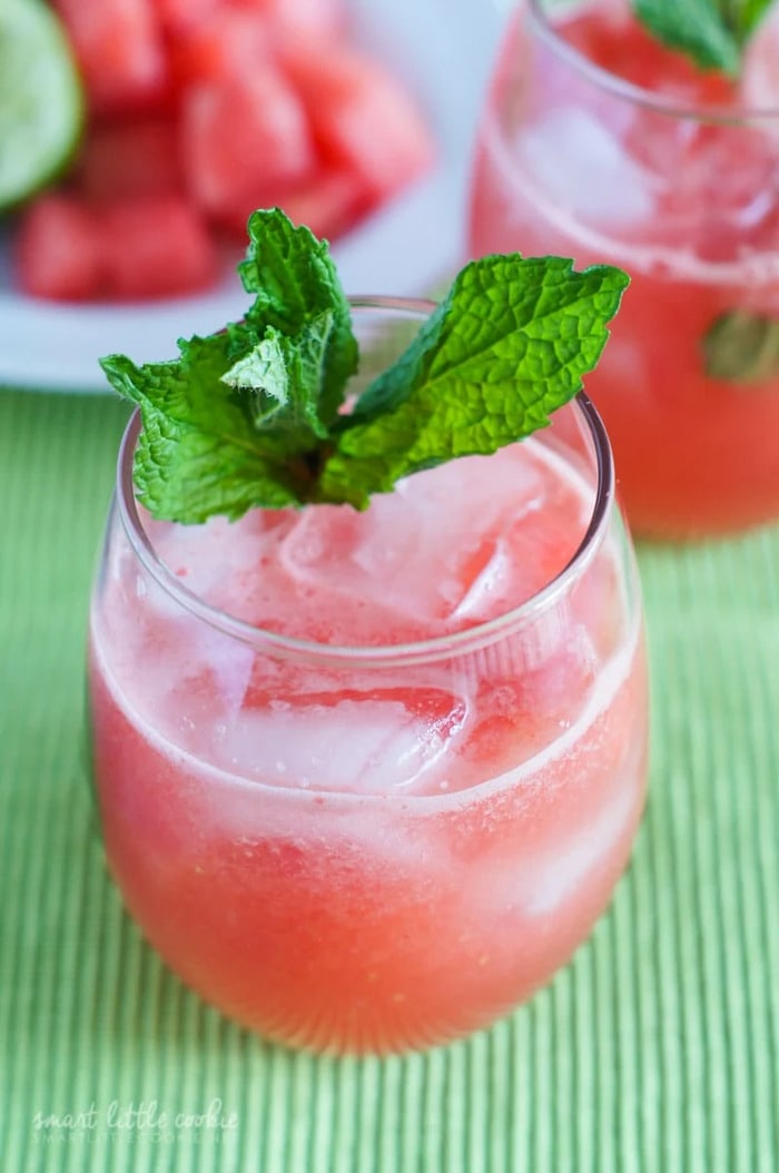 agua fresca - watermelon mint