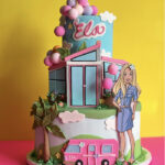 barbie cake ideas - barbie dream house