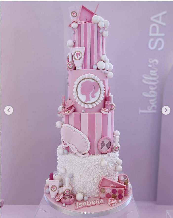 barbie cake ideas - barbie spa