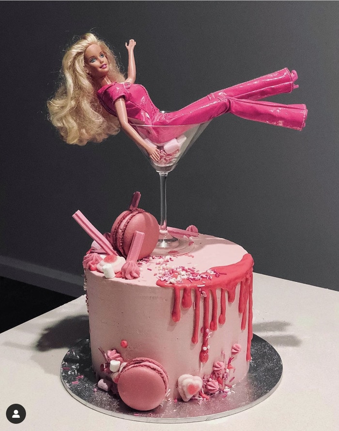 barbie cake ideas - party barbie