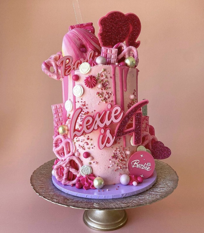 10 Stunning Barbie Cake Designs to Amaze Your Little Princess-hanic.com.vn