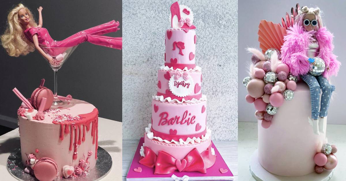 Some of our BARBIE INSPIRED THEMED CAKES creation #barbiecakes
