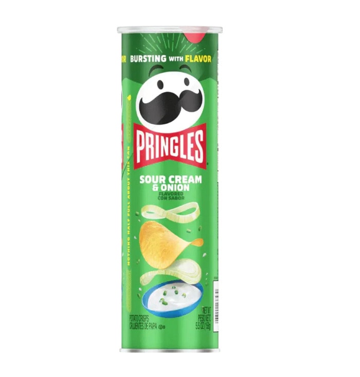 best chips ranked - pringles sour cream and onion