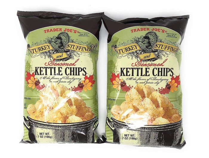 best chips ranked - Trader Joe's turkey stuffing