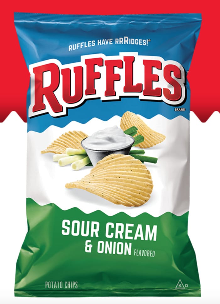 best chips ranked - ruffles sour cream and onion
