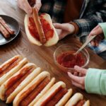 best hot dog toppings - ketchup