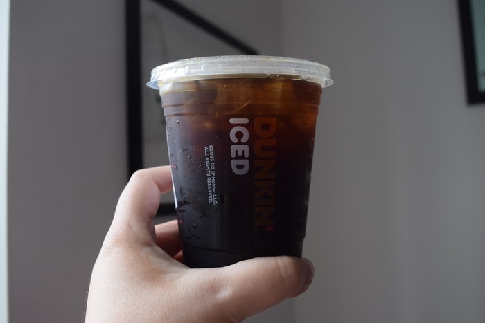 dunkin donuts iced coffee - iced americano