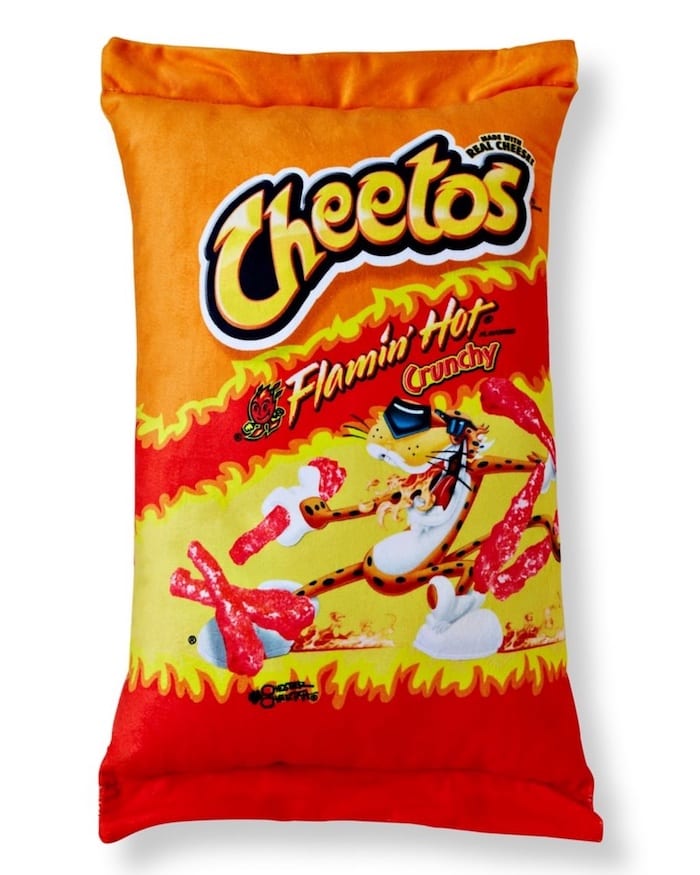 food pillows - cheetos