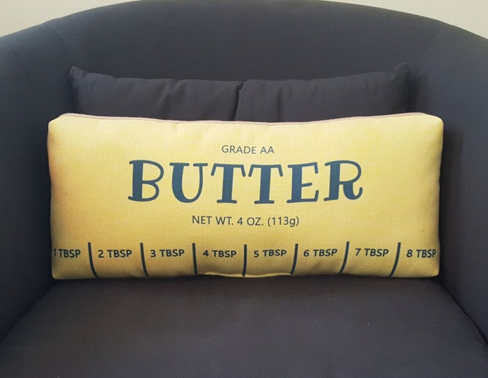 food pillows - butter