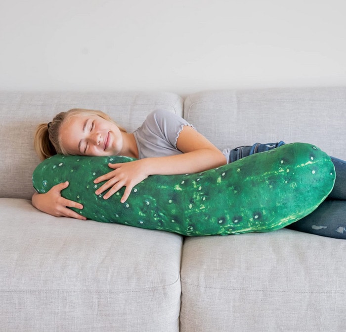 food pillows - pickle