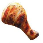 food pillows - chicken leg