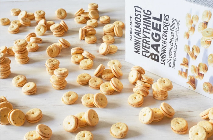 new trader joes products june - Mini (Almost) Everything Bagel Sandwich Crackers
