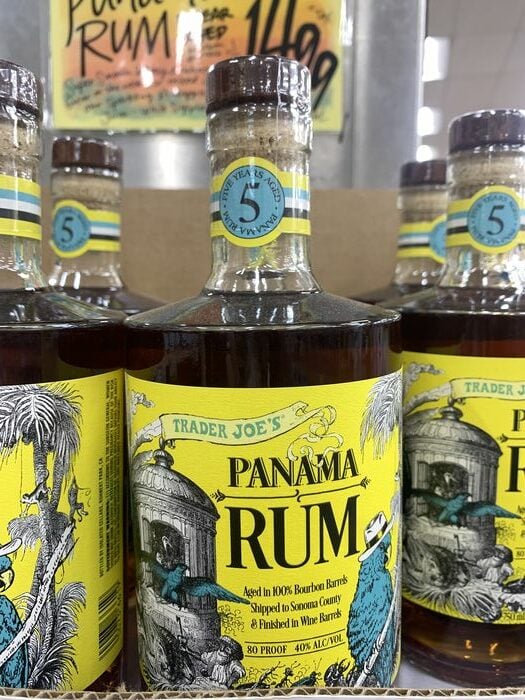 new trader joes products june - panama rum