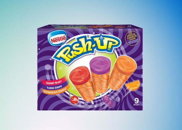 popsicle brands ranked - nestle push-up pops