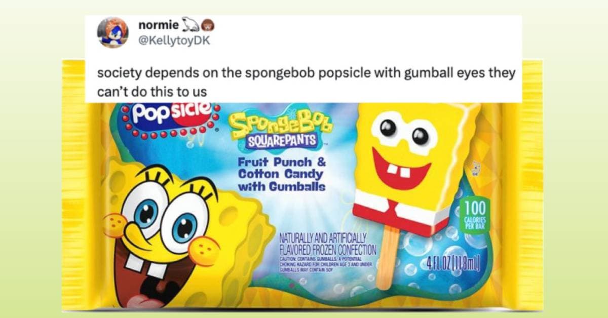 Spongebob Popsicle Eyes No Gumball