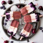 Summer Dessert Recipes - red white and blue popsicles